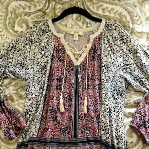 Vintage look Hobo top L